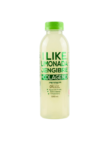 Jugo Natural Limonada Jengibre + Colágeno 550cc...
