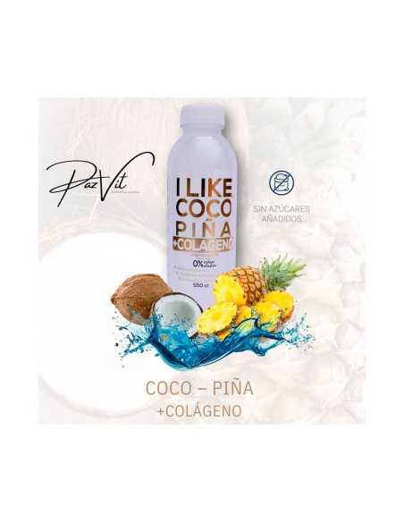 Jugo Natural Coco Piña + Colágeno 550cc - I Like