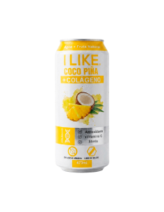 Lata Jugo Natural Coco Piña + Colágeno 473cc - I Like